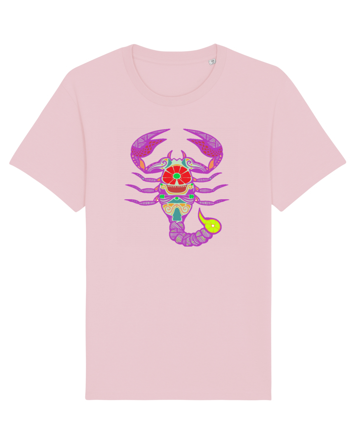 Tricou mânecă scurtă Unisex Rocker Cotton Pink