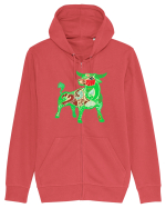 Colectia zodiac-Taur Hanorac cu fermoar Unisex Connector