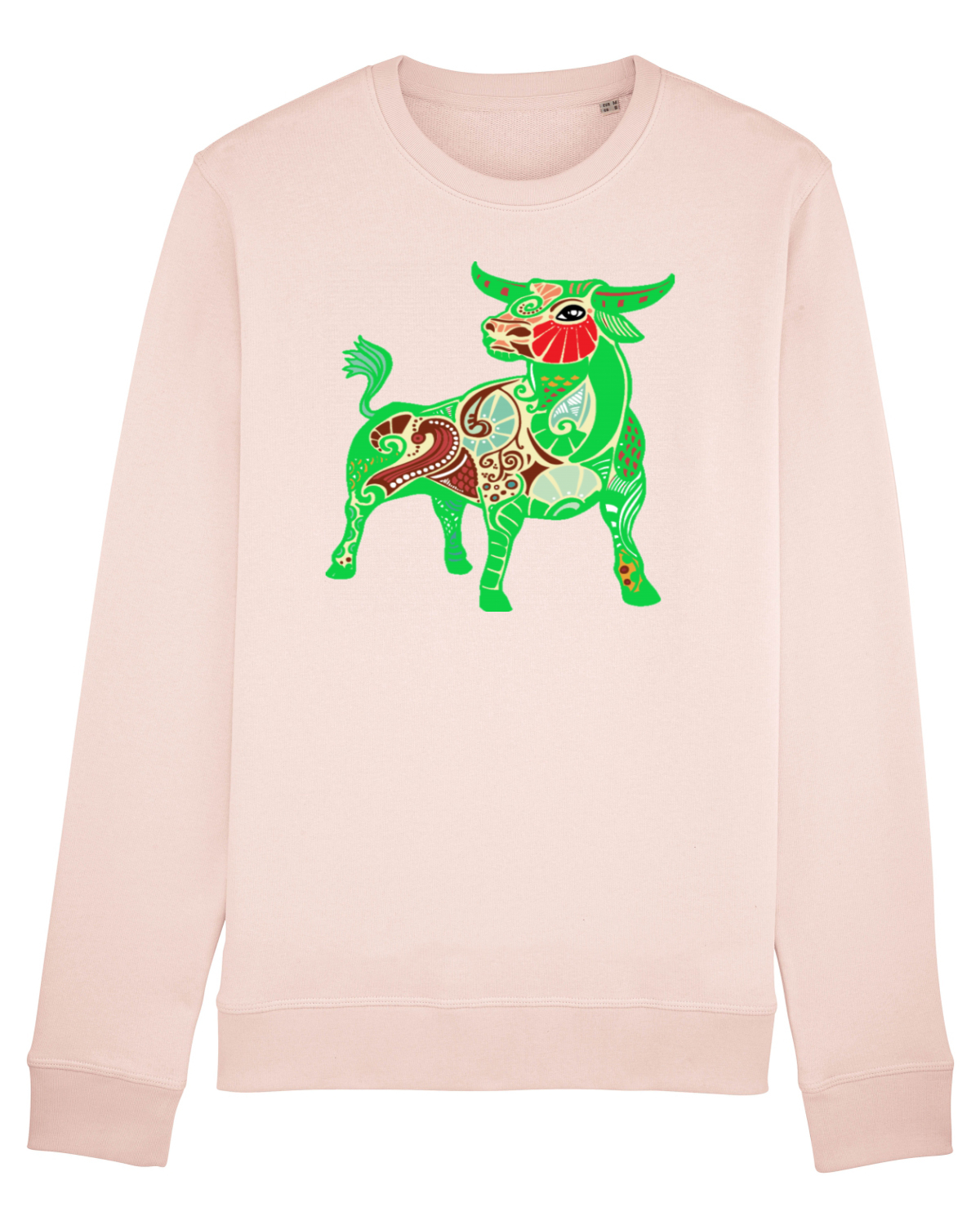 Bluză mânecă lungă Unisex Rise Candy Pink