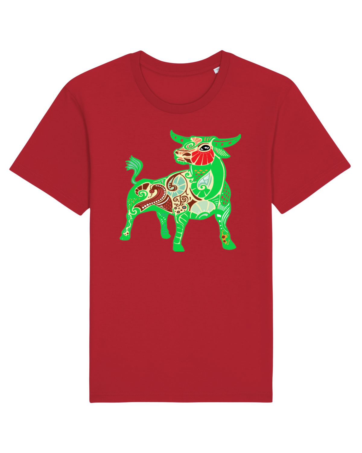 Tricou mânecă scurtă Unisex Rocker Red