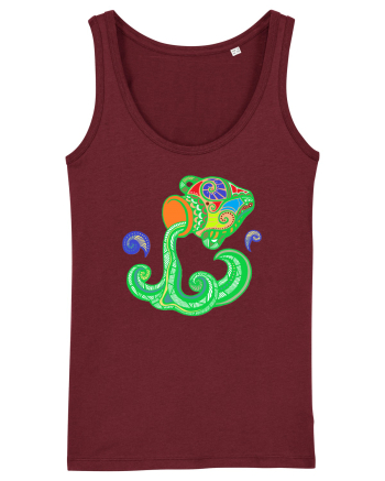 Colectia zodiac-Varsator Burgundy