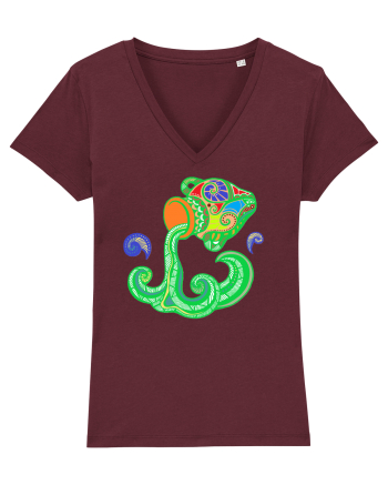 Colectia zodiac-Varsator Burgundy