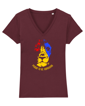 PROUD TO BE ROMANIAN Burgundy