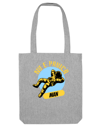 NU E PANICA, MAN! yellow Heather Grey