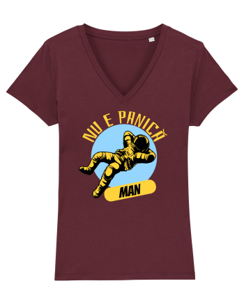 NU E PANICA, MAN! yellow Burgundy