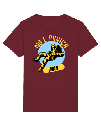 NU E PANICA, MAN! yellow Burgundy