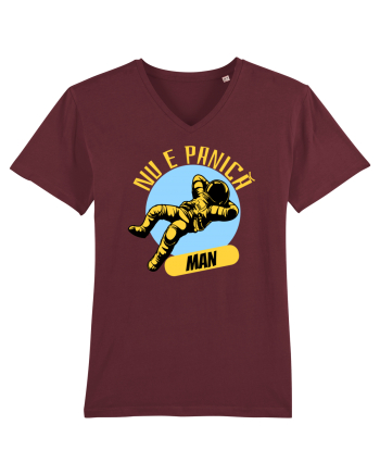 NU E PANICA, MAN! yellow Burgundy
