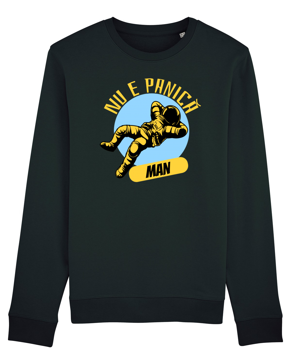 Bluză mânecă lungă Unisex Rise Black