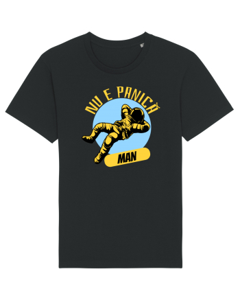 NU E PANICA, MAN! yellow Black