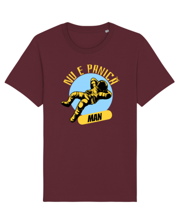 NU E PANICA, MAN! yellow Burgundy