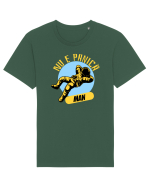 NU E PANICA, MAN! yellow Tricou mânecă scurtă Unisex Rocker