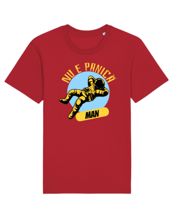 NU E PANICA, MAN! yellow Red