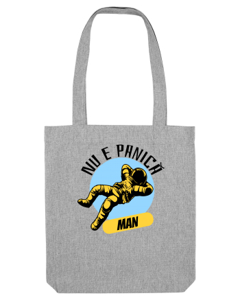 NU E PANICA, MAN! black Heather Grey