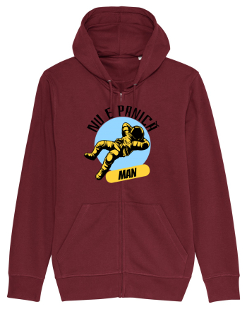 NU E PANICA, MAN! black Burgundy