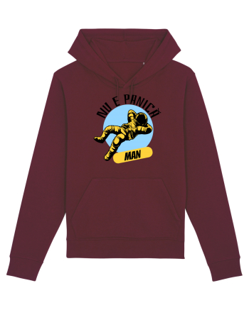 NU E PANICA, MAN! black Burgundy