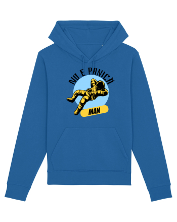 NU E PANICA, MAN! black Royal Blue