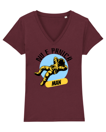 NU E PANICA, MAN! black Burgundy