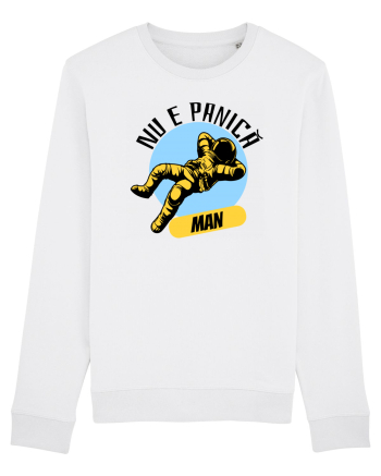 NU E PANICA, MAN! black White