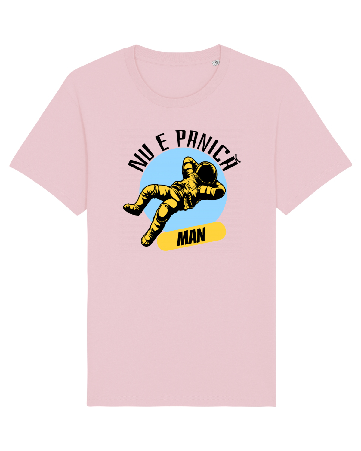 Tricou mânecă scurtă Unisex Rocker Cotton Pink