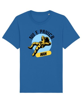 NU E PANICA, MAN! black Royal Blue