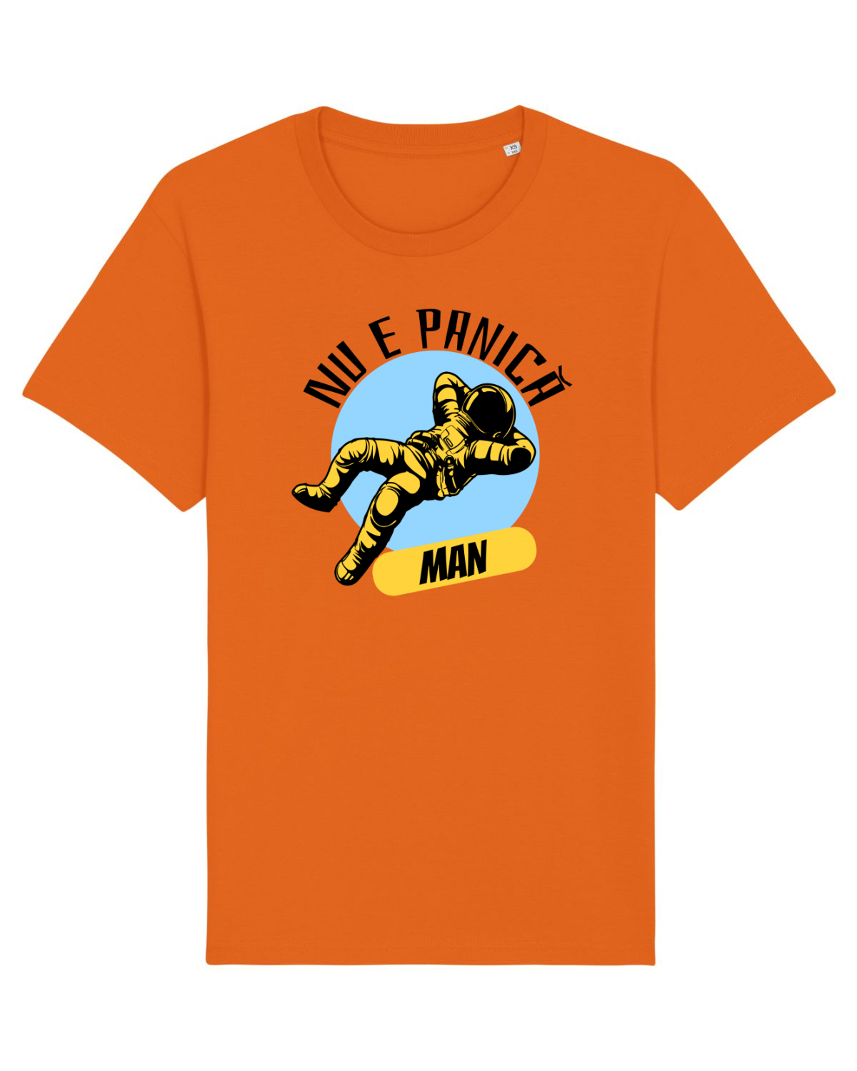 Tricou mânecă scurtă Unisex Rocker Bright Orange