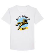 NU E PANICA, MAN! black Tricou mânecă scurtă guler larg Bărbat Skater
