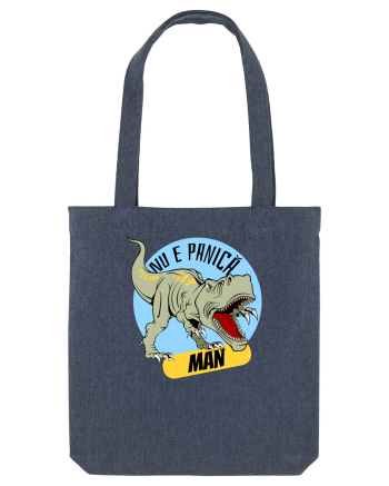 NU E PANICA, MAN! - dinozaur Midnight Blue