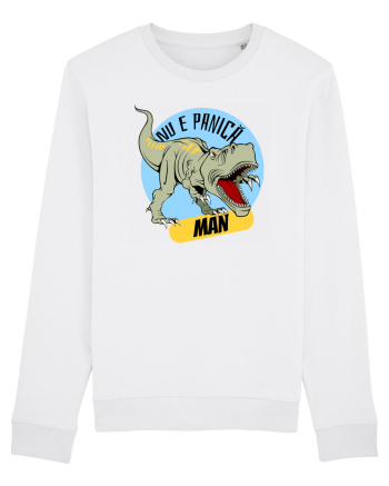 NU E PANICA, MAN! - dinozaur White