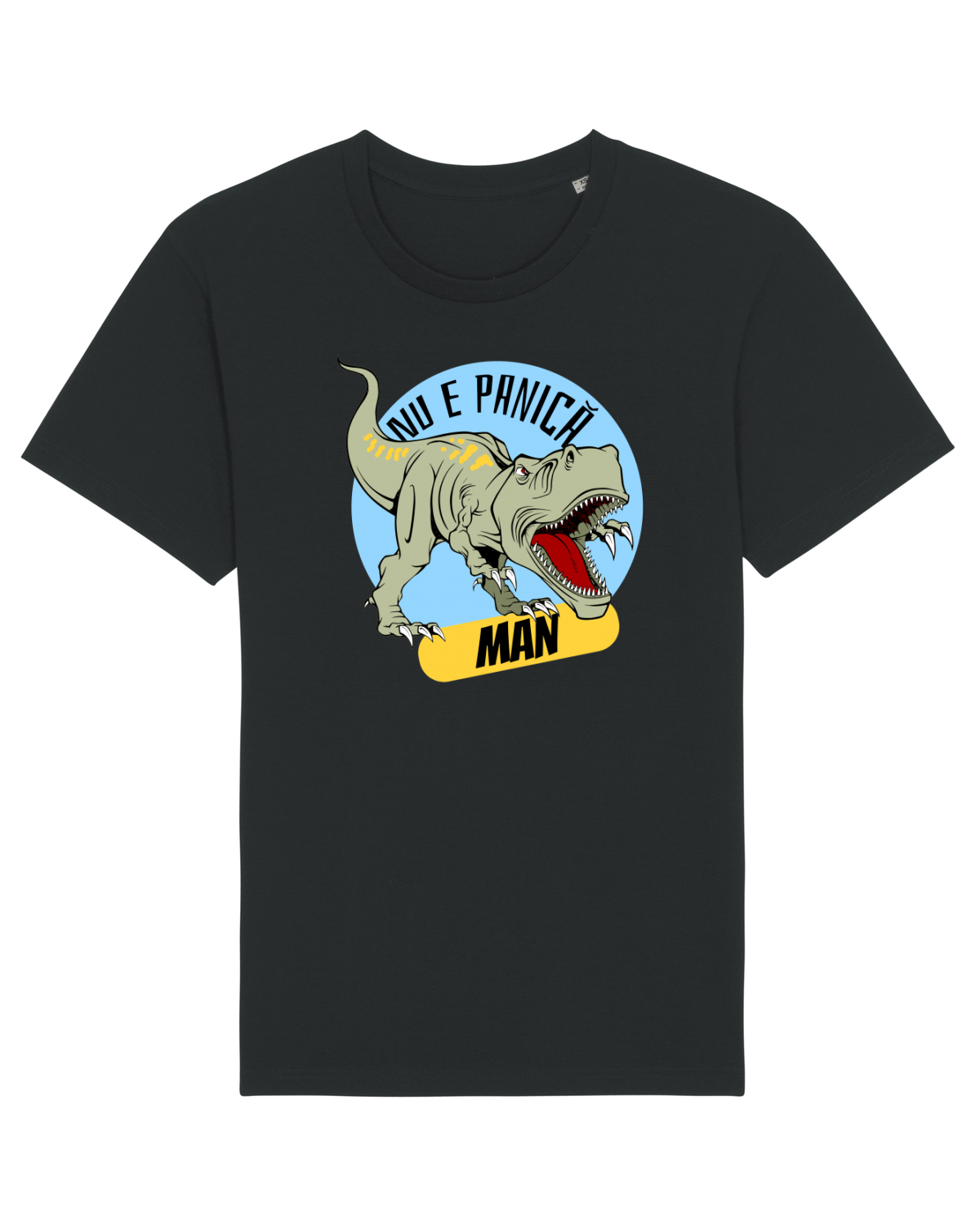 Tricou mânecă scurtă Unisex Rocker Black