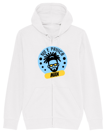 NU E PANICA, MAN! - Rasta Reggae Man White