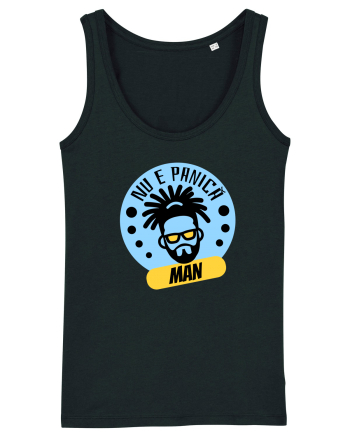 NU E PANICA, MAN! - Rasta Reggae Man Black