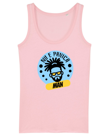 NU E PANICA, MAN! - Rasta Reggae Man Cotton Pink