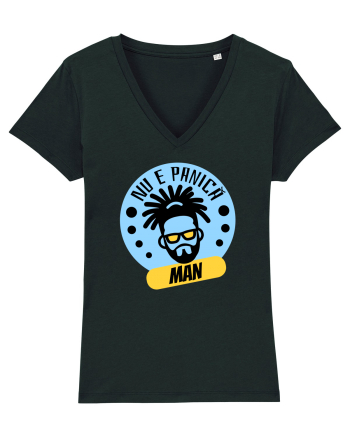 NU E PANICA, MAN! - Rasta Reggae Man Black