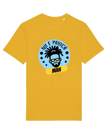 NU E PANICA, MAN! - Rasta Reggae Man Spectra Yellow