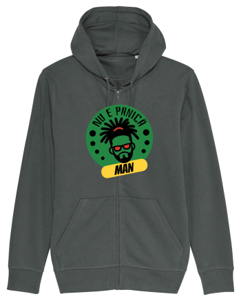 NU E PANICA, MAN! - Rasta Reggae Man 2 Anthracite