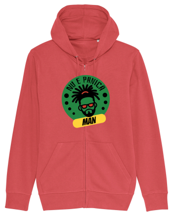 NU E PANICA, MAN! - Rasta Reggae Man 2 Carmine Red