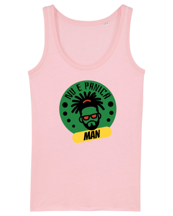 NU E PANICA, MAN! - Rasta Reggae Man 2 Cotton Pink
