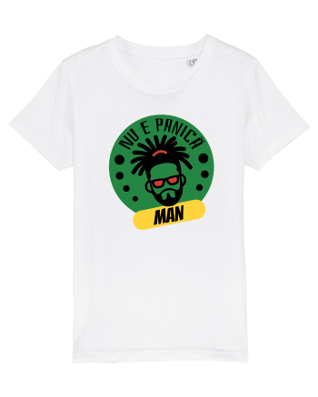 NU E PANICA, MAN! - Rasta Reggae Man 2 White