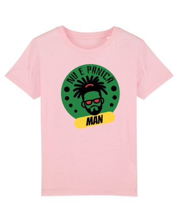 NU E PANICA, MAN! - Rasta Reggae Man 2 Cotton Pink