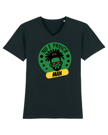 NU E PANICA, MAN! - Rasta Reggae Man 2 Black