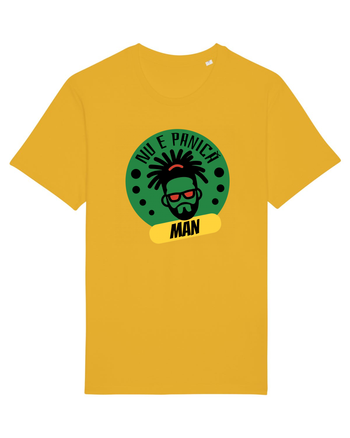 Tricou mânecă scurtă Unisex Rocker Spectra Yellow