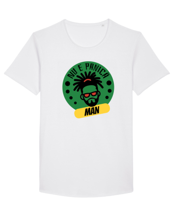 NU E PANICA, MAN! - Rasta Reggae Man 2 White