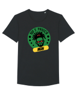 NU E PANICA, MAN! - Rasta Reggae Man 2 Tricou mânecă scurtă guler larg Bărbat Skater