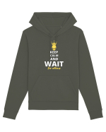 KEEP CALM AND WAIT FOR ALIENS Hanorac Unisex Drummer