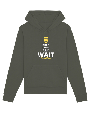 KEEP CALM AND WAIT FOR ALIENS Khaki