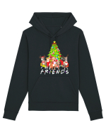Christmas Pitbull Friends Hanorac Unisex Drummer