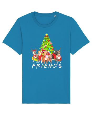 Christmas Pitbull Friends Azur
