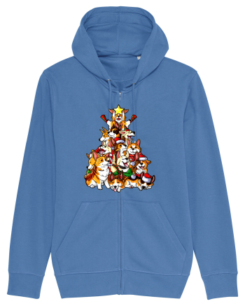 Corgi Christams Tree Bright Blue
