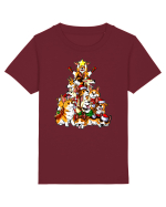 Corgi Christams Tree Tricou mânecă scurtă  Copii Mini Creator