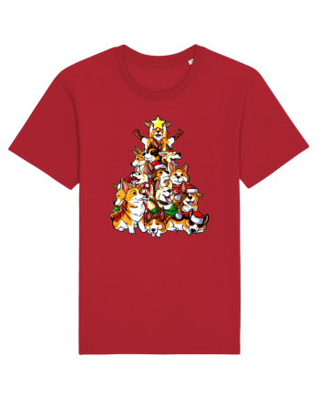 Corgi Christams Tree Red